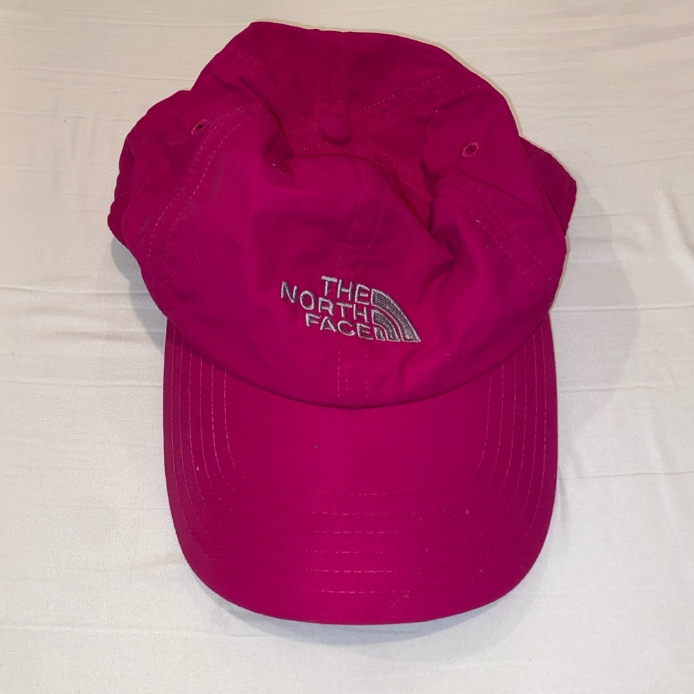 PINK NORTHFACE HAT
